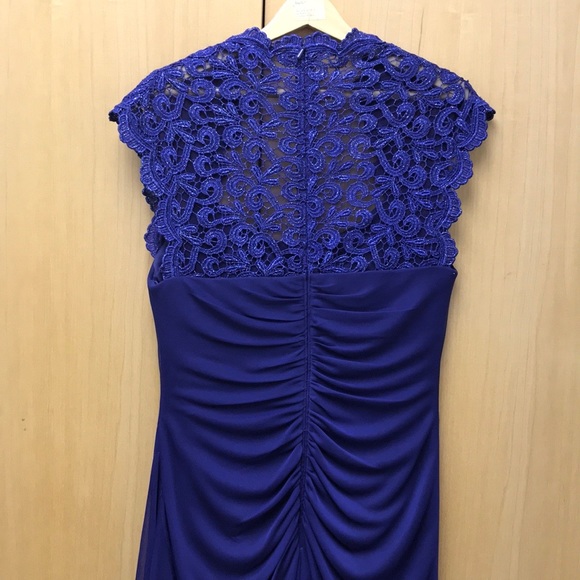 🍀5 for $25🍀 Melanie Lyne gorgeous purple gown - Picture 8 of 14
